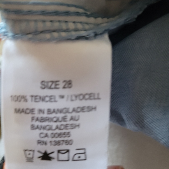 (Sz. 28) Cambray Pull On Skirt - Picture 3 of 5